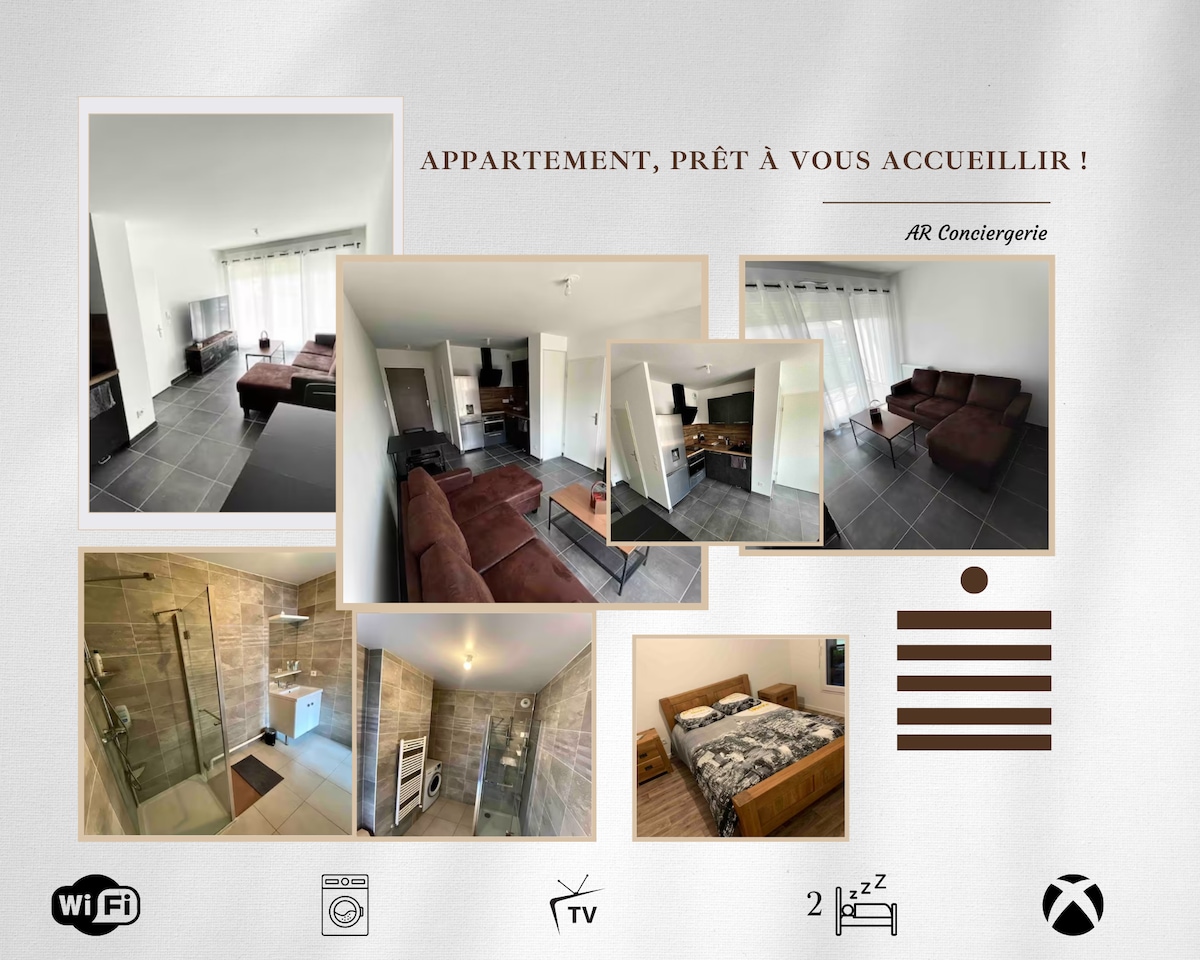 Superbe appartement, prêt à vous accueillir !