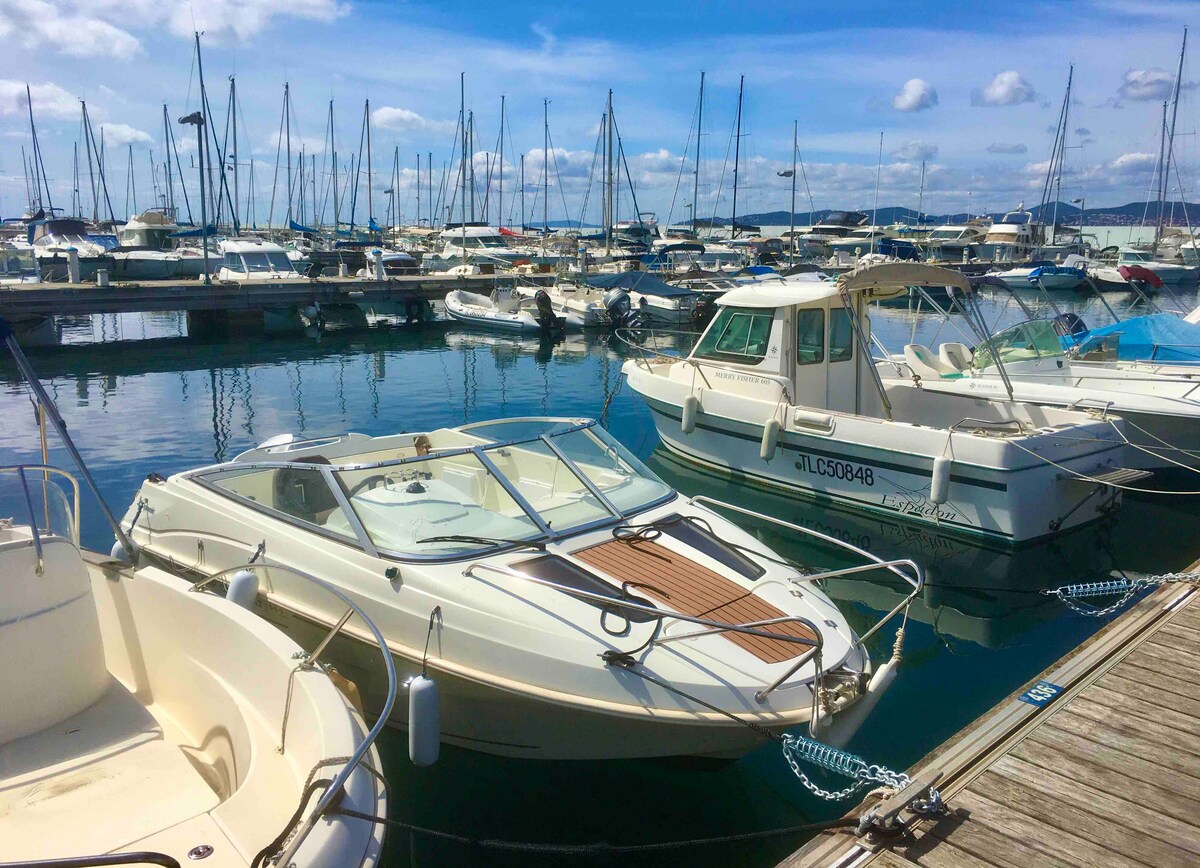 Boulouris, 2 min Péguière plage, Clim&Terrasse