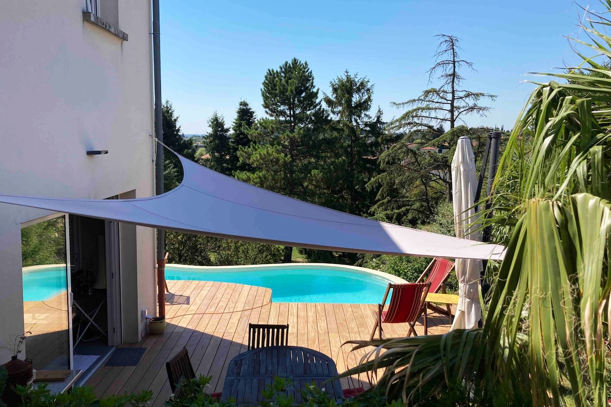 Appartement avec piscine sur Alcala: Wifi, confort